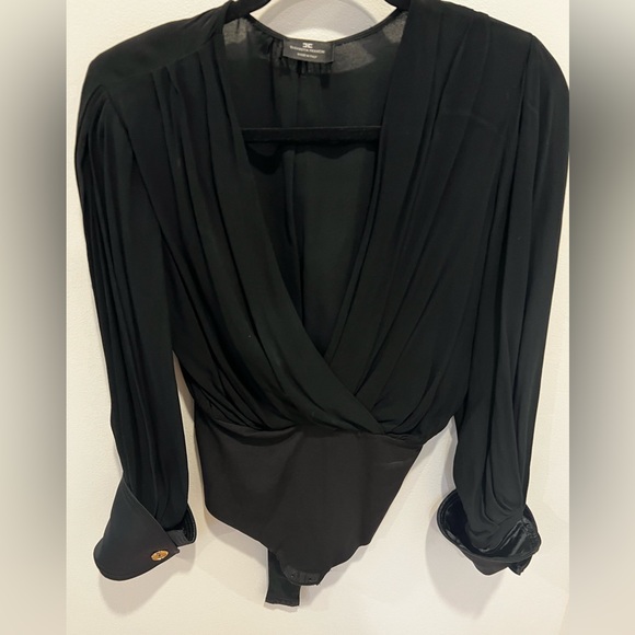 Elisabetta Franchi Long-Sleeve Bodysuit - Picture 3 of 4